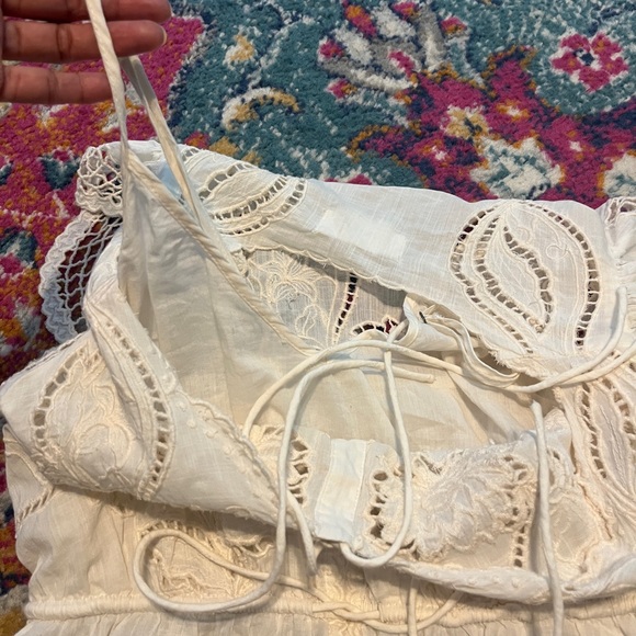 Anthropologie Lace V-Neck Blouse - Picture 8 of 8